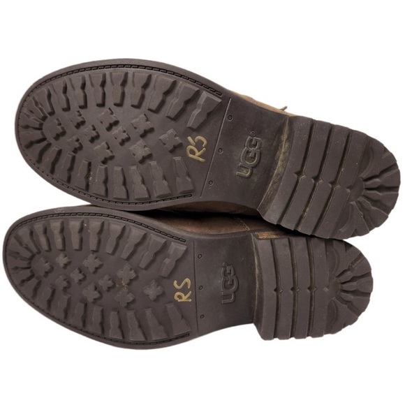 UGG Oregon Sheerling Lined Brown Winter Boots - Picture 11 of 14